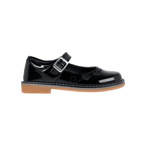 Zapato Escolar Para Niña Vavito Negro 762004