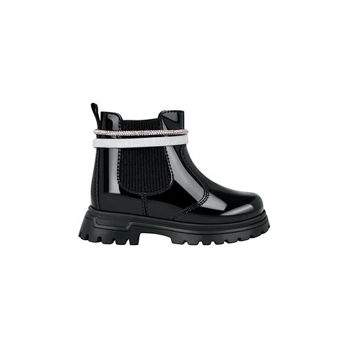 Bota Casual Para Niña Yuyin Negro 24506