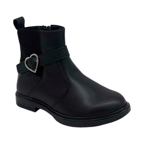 Bota Casual Para Niña Yuyin Negro 24540