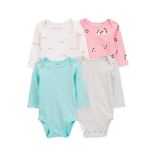 Set De 4 Pañaleros Para Bebé Carters Multicolor 1R582910