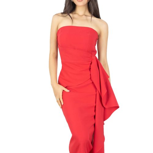 Vestido Casual Para Dama Reina Diaz Rojo X525953ROJ