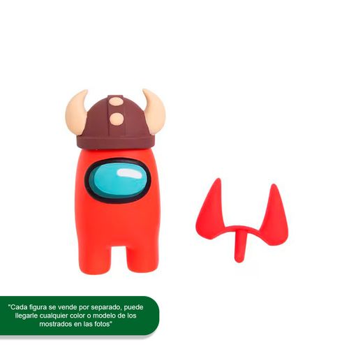 Mini figura among us con accesorio Ruz multicolor 172364