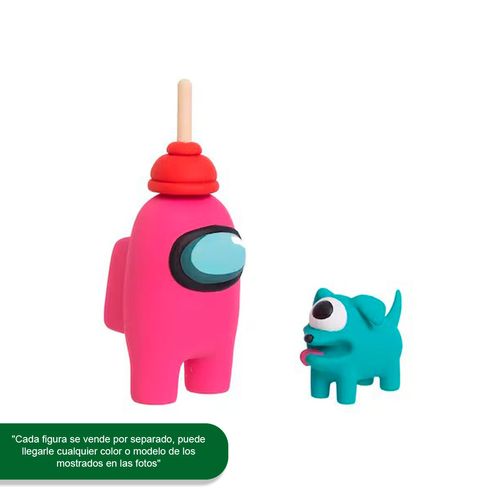 Mini figura among us con accesorio Ruz multicolor 172364