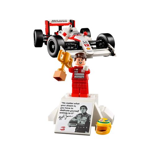 Mclaren Mp4/4 Y Ayrton Senna Armable Lego Multicolor 10330