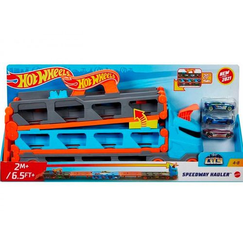 Pista De Carreras Remolque Hot Wheels Multicolor GVG37