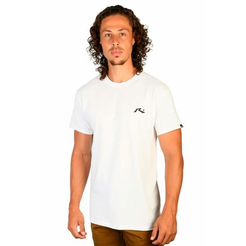 Playera Casual Para Caballero Rusty Blanco ZB217