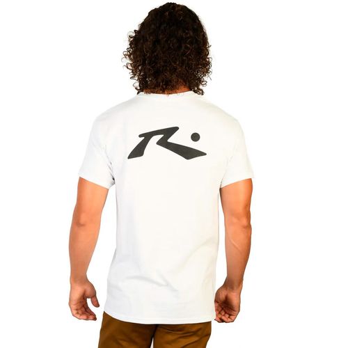 Playera Casual Para Caballero Rusty Blanco ZB217