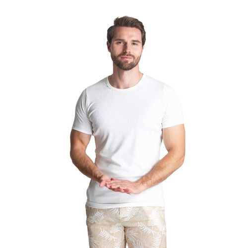 Playera Casual Para Caballero Authentic Lyon Blanco 311472-002