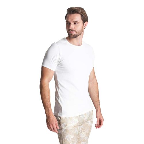 Playera Casual Para Caballero Authentic Lyon Blanco 311472-002