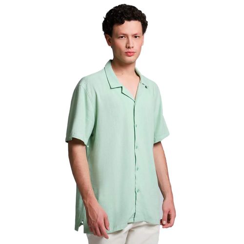 Camisa Casual Para Caballero Lob Verde CCCK0686