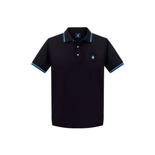 Playera Polo Para Caballero Rock Hampton Negro PBD90070