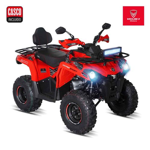 Cuatrimoto Automática Veloci Rojo HAMMER 200 CC 2025