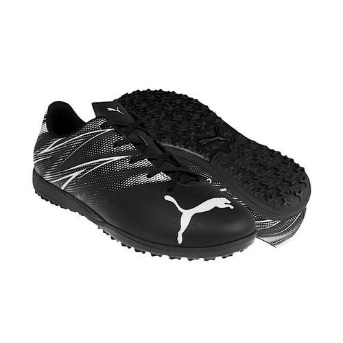 Zapato de fútbol para joven Puma negro 10748101