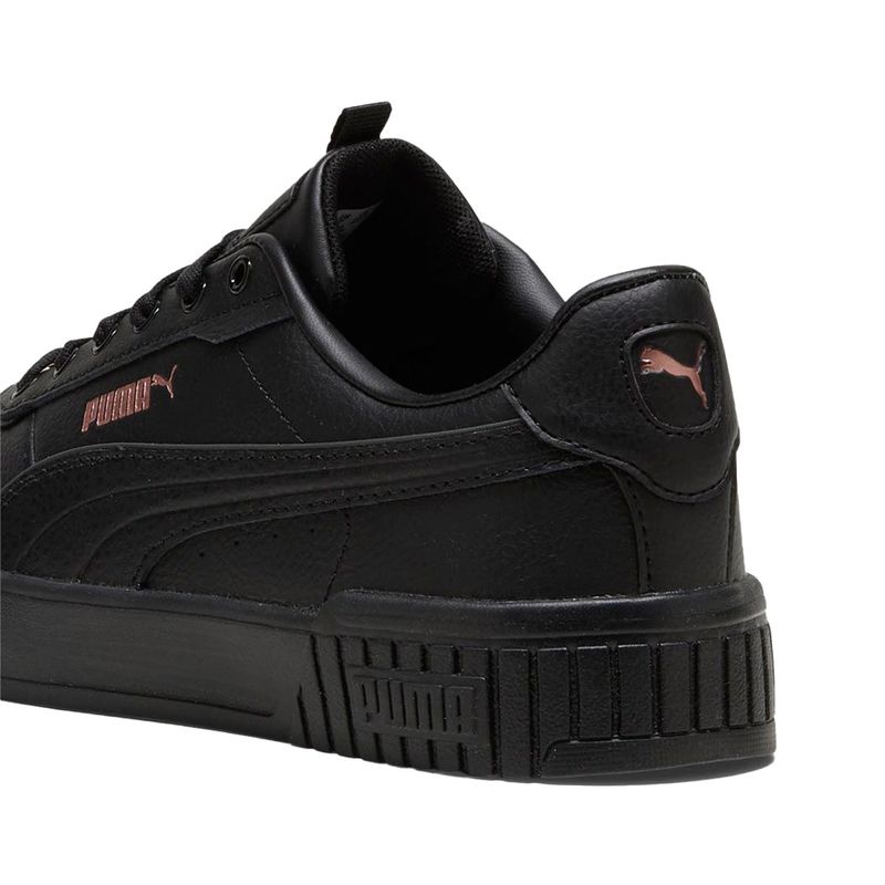 Tenis Casual Para Joven Puma Negro 386185 10