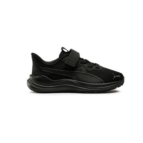 Tenis Deportivo Para Niño Puma Negro 379125 02