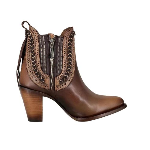 Bota vaquera Cuadra café para dama 3F0KRS