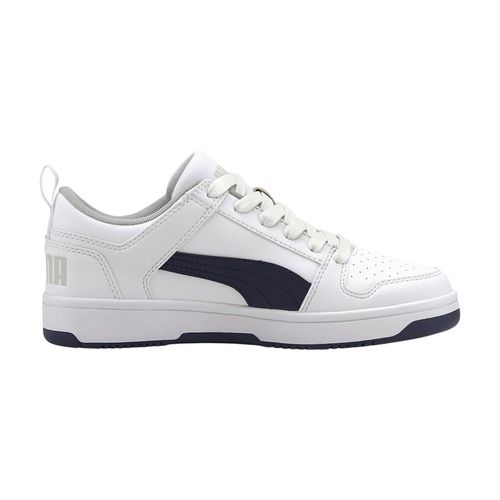Tenis casual para joven Puma blanco 37049010