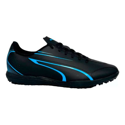 Tenis De Fútbol Para Joven Puma Negro 107487 05