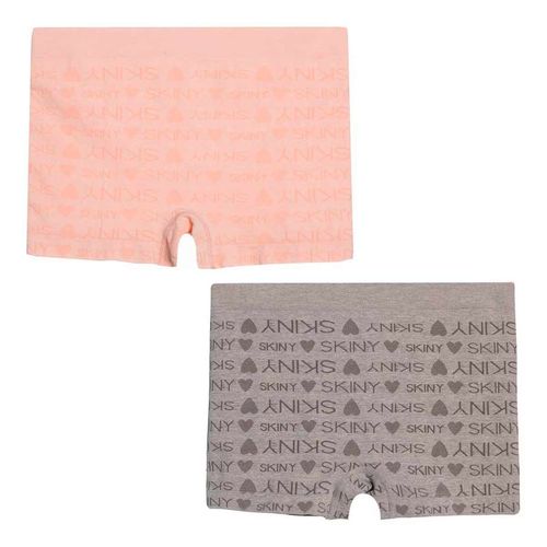 Set de 2 bóxer para jovencita Skiny multicolor 73841