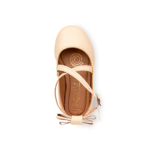 Zapato casual para niña Jakuna dorado 24695