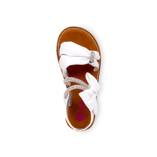 Sandalia Casual Para Niña Tropicana Blanco TR653004ST