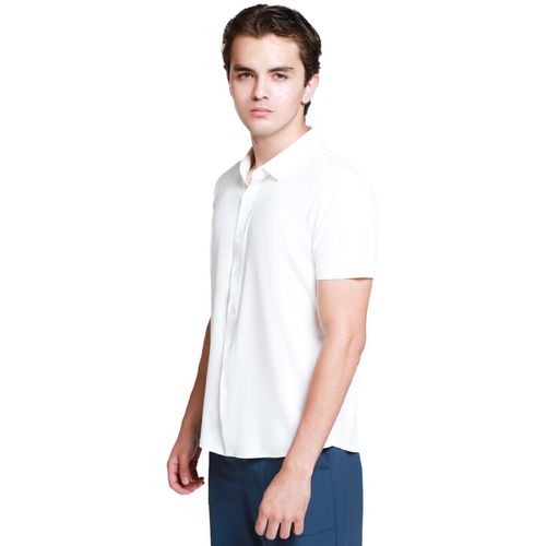 Camisa Causal Para Caballero Lob Blanco CCCK0786