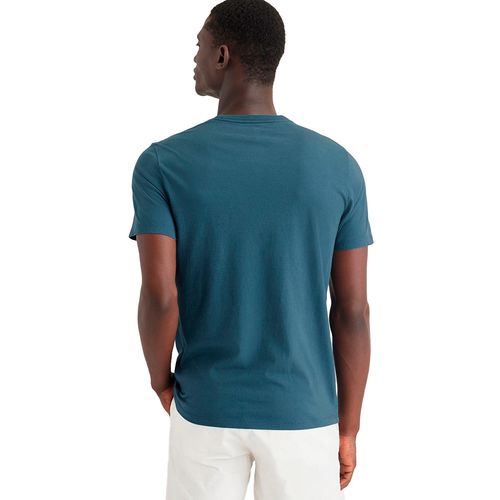 Playera Casual Para Caballero Dockers Azul A1103-0259