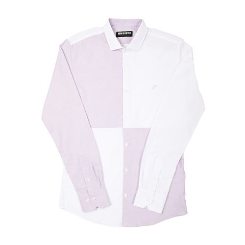 Camisa Casual Para Caballero Now Or Never Lila 213331-701