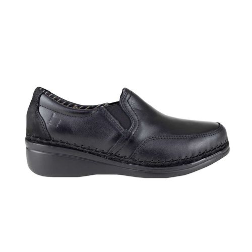 Zapato Confort Para Dama Lobo Solo Negro 4706