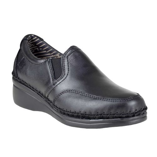 Zapato Confort Para Dama Lobo Solo Negro 4706