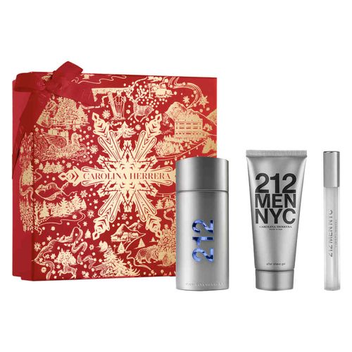 Estuche Para Caballero Carolina Herrera 212 Men NYC EDT 65211579