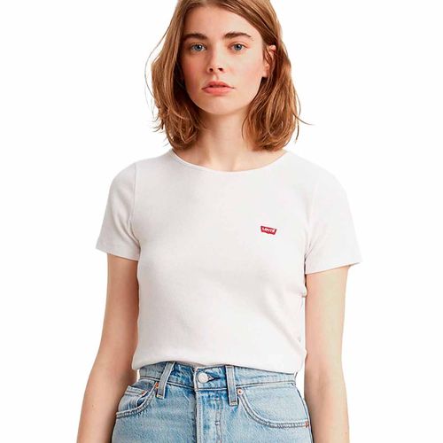 Playera Casual Para Dama Levis Blanco 34932-0000