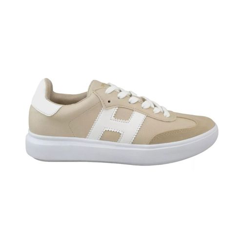 Tenis Casual Para Dama Hispana Beige 1007