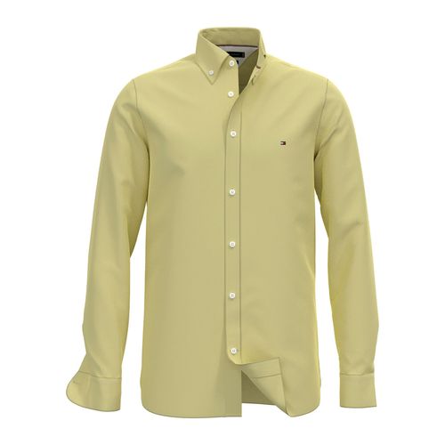 Camisa Casual Para Caballero Tommy Hilfiger Amarillo MW0MW31161-ZIN