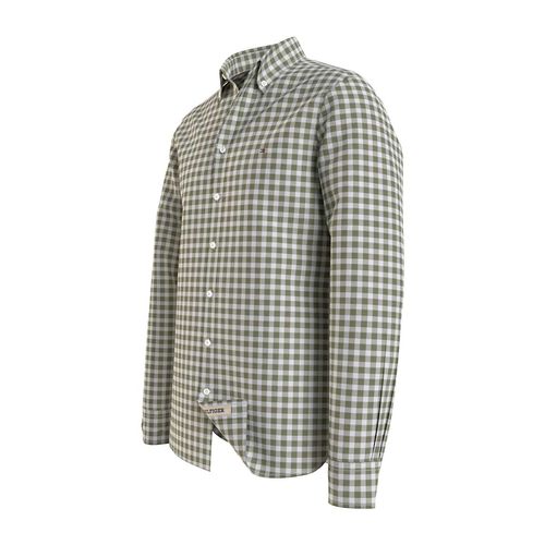 Camisa Casual Para Caballero Tommy Hilfiger Verde MW0MW34604-0N1