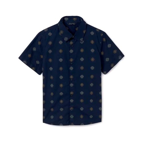 Camisa casual para joven Nuku Tavake marino 6117