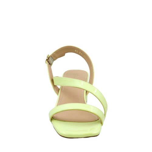 Sandalia Casual Para Dama Senties Verde 84-855