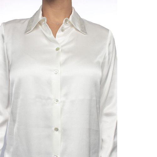 Blusa Camisera Para Dama Foleys Blanco 224020