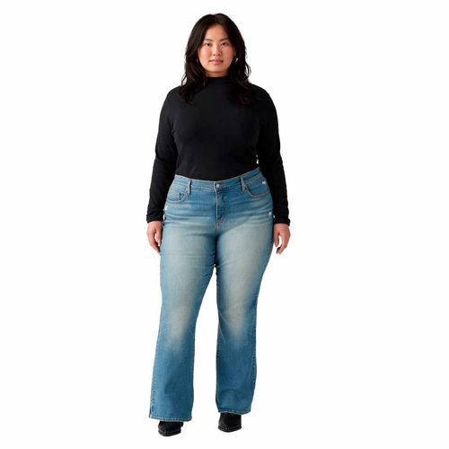 Pantalón De Mezclilla Para Dama Levis Plus Azul 19645-0046