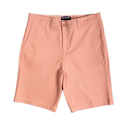 Bermuda De Gabardina Para caballero Now Or Never Rosa 111219-605
