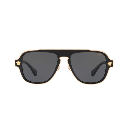 Lentes solares para caballero Versace irregular black ve219910028156