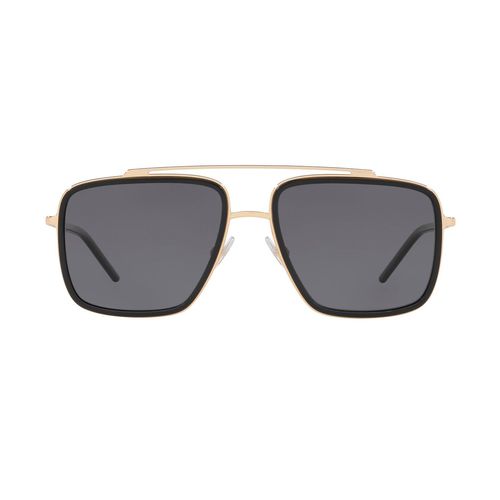 Lentes De Sol Para Caballero Dolce & Gabbana Square Gold DG2220