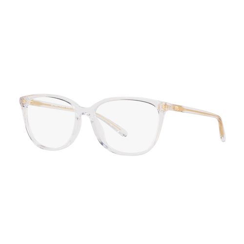 Armazón De Lentes Para Dama Michael Kors Square Clear Transparent 0MK4067U301555