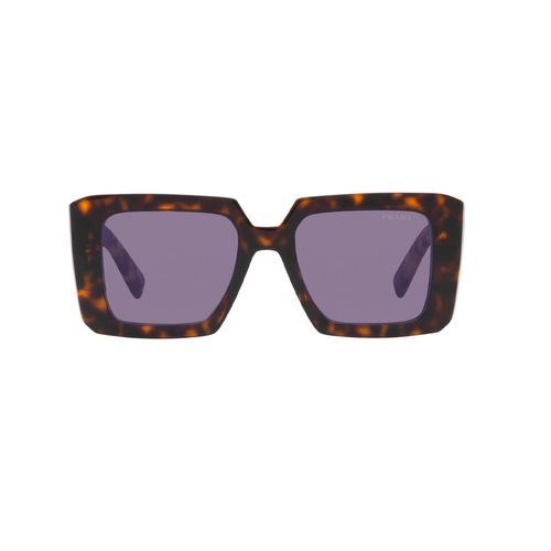 Lentes De Sol Para Dama Prada Square Medium Tort/Violet Tort PR 23YS 2AU05Q