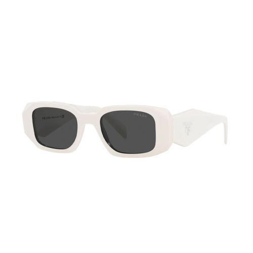 Lentes solares para dama Prada rectangular talc pr 17ws