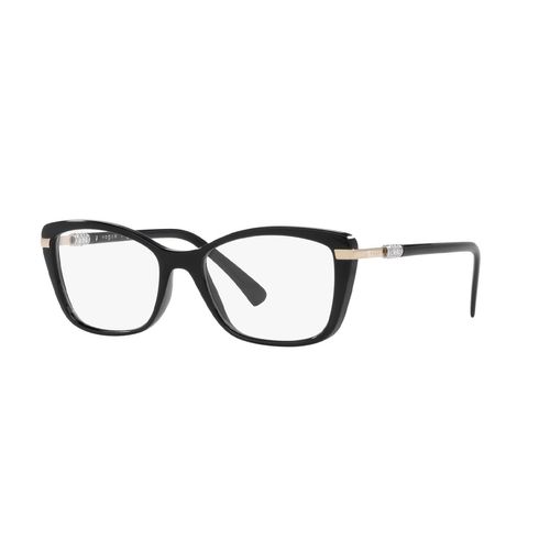 Lentes oftálmicos unisex Vogue butterfly black 0vo5487b