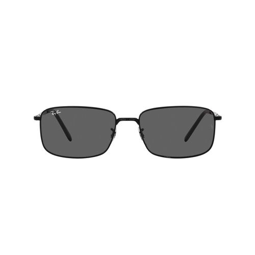 Lentes De Sol Unisex Ray Ban Rectangular Black RB3717