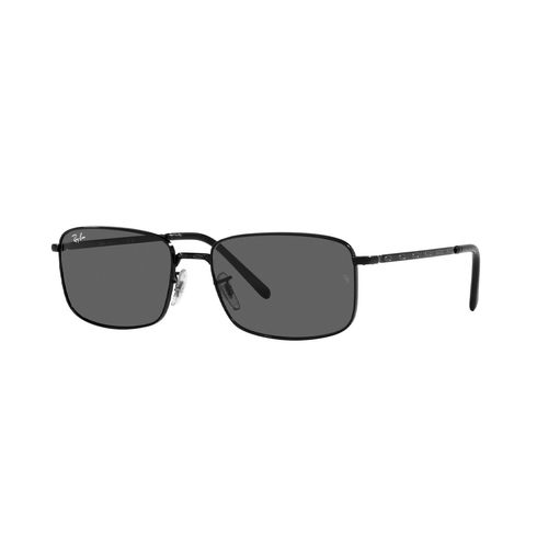 Lentes De Sol Unisex Ray Ban Rectangular Black RB3717