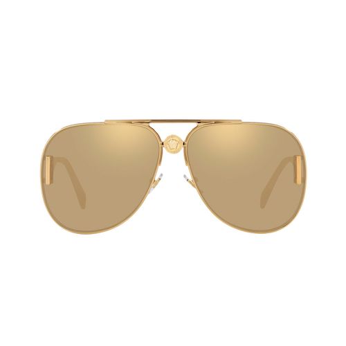 Lentes solares unisex Versace pilot gold ve2255