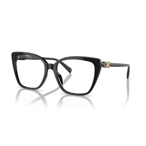 Lentes oftálmicos para dama Michael Kors square black 0mk4110u 300555